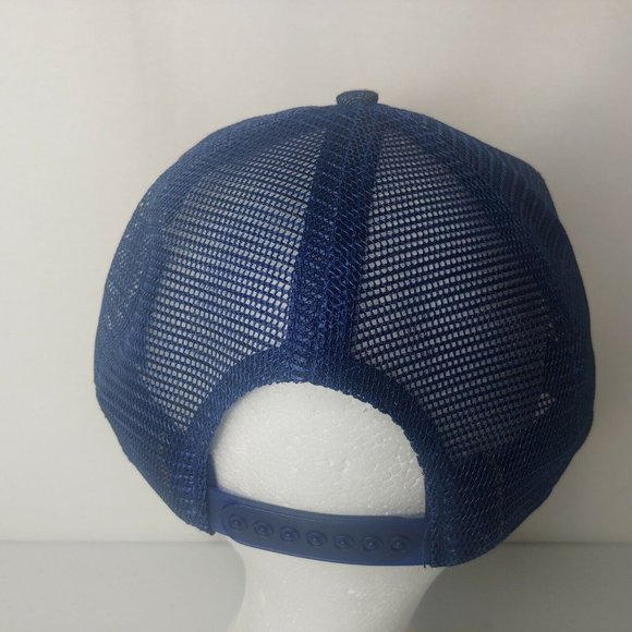 Vintage Douglas Home Building WV Denim Snap Back Mesh Trucker Cap EUC Patch Hat - Picture 7 of 10
